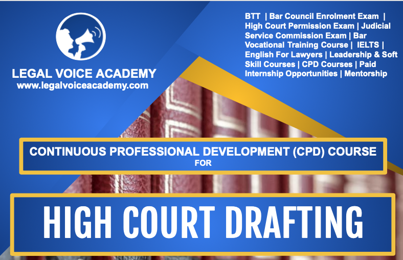 HIGH COURT DRAFTING