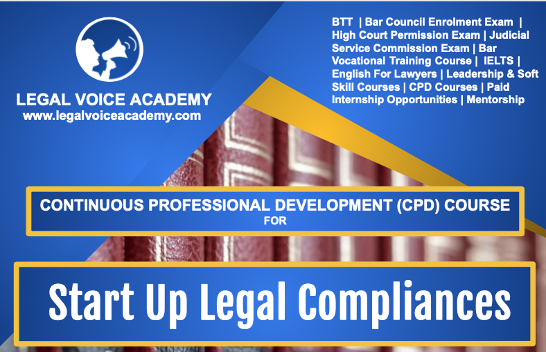 START UP LEGAL COMPLIANCES